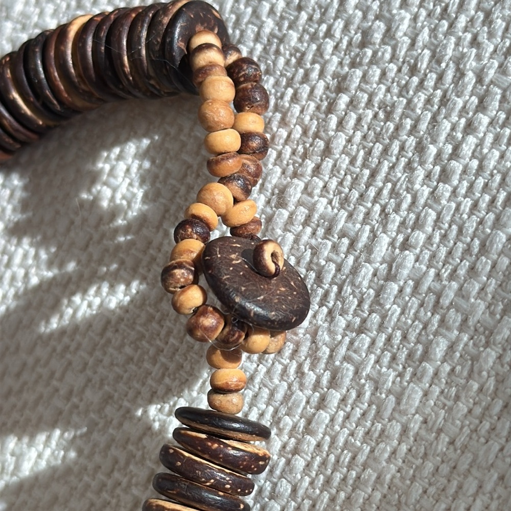 Coco Bead Layered Statement Necklace - image 4